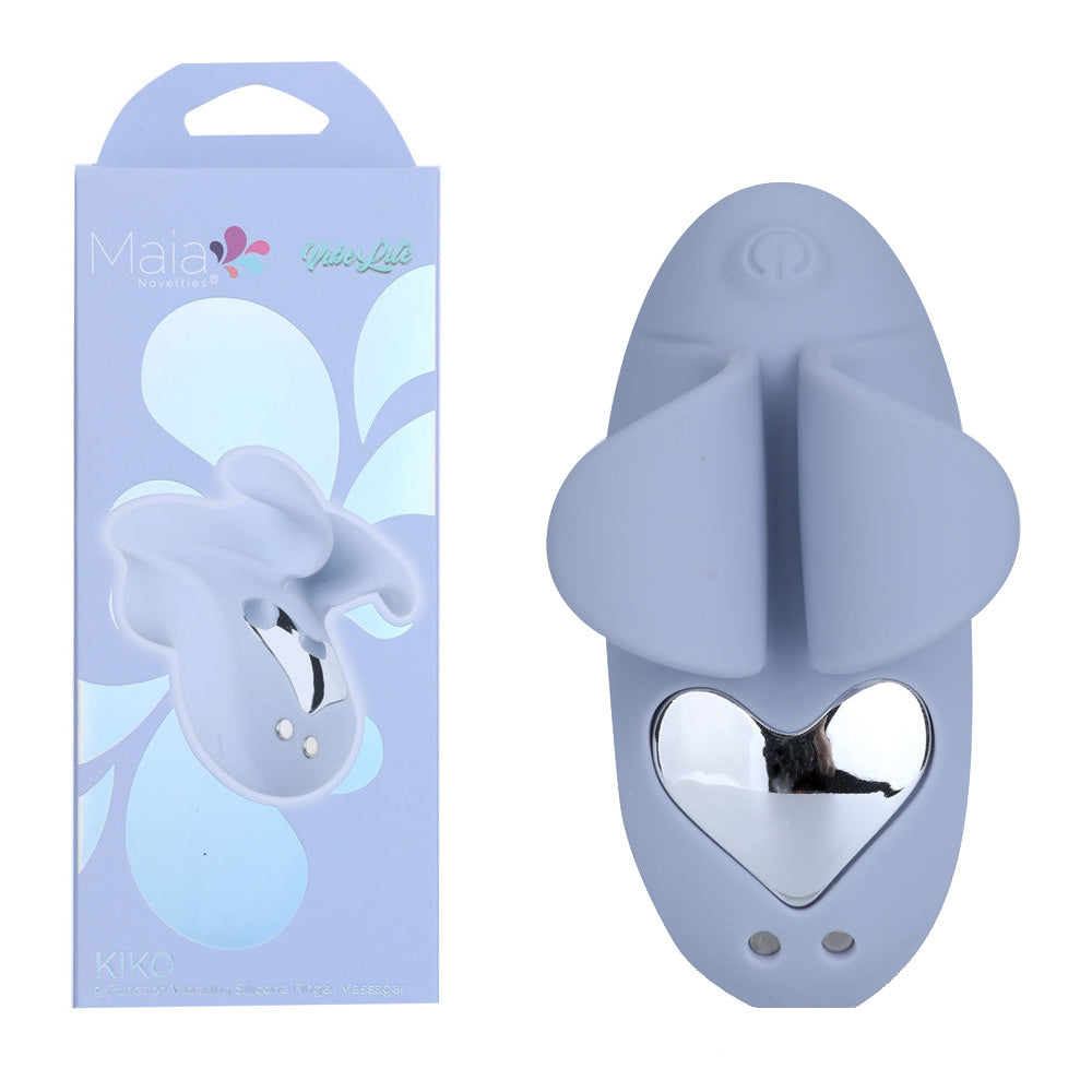 Maia KIKO - Lilac USB Rechargeable Vibrating Finger Stimulator - Take A Peek
