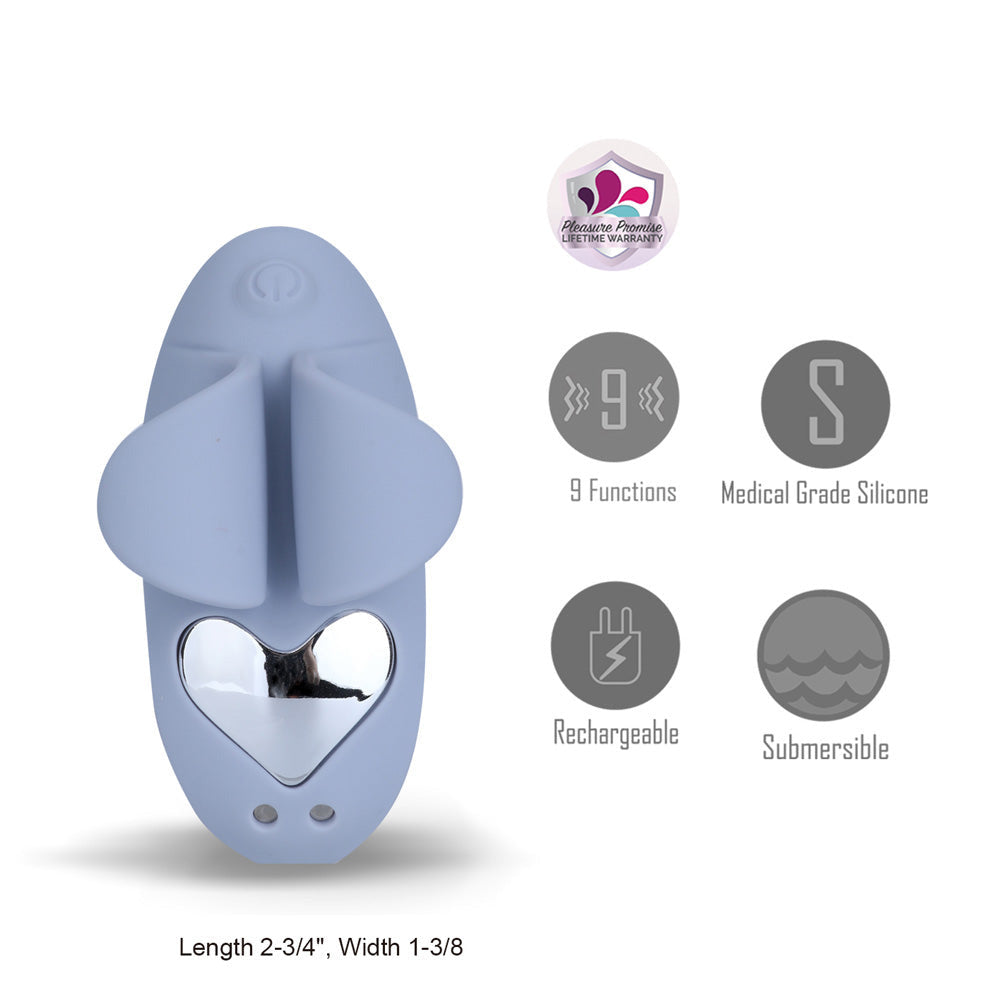 Maia KIKO - Lilac USB Rechargeable Vibrating Finger Stimulator - Take A Peek
