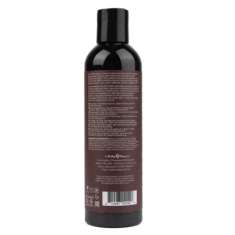 Hemp Seed Massage & Body Oil - Take A Peek