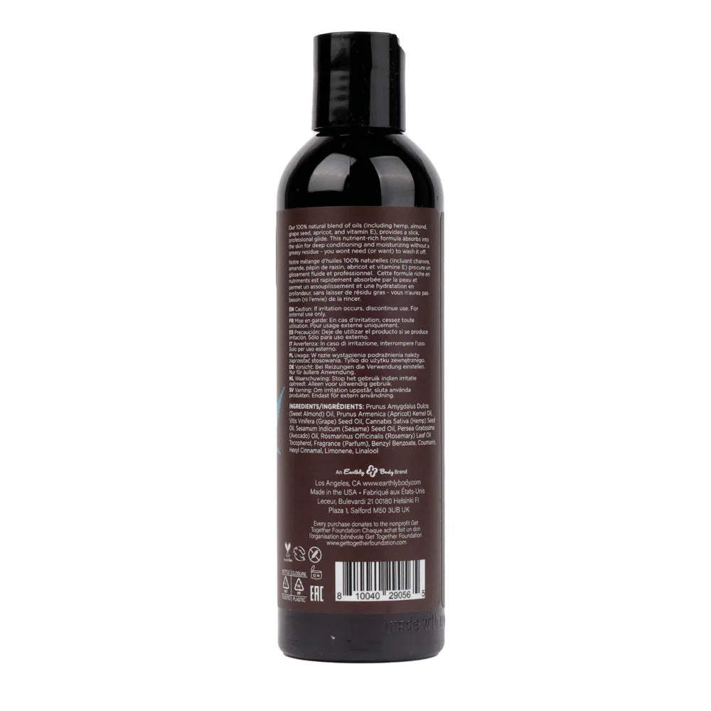 Hemp Seed Massage & Body Oil - Take A Peek