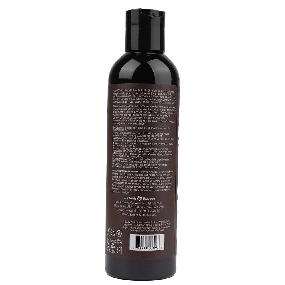 Hemp Seed Massage & Body Oil - Take A Peek