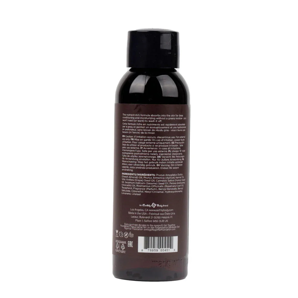 Hemp Seed Massage & Body Oil - Take A Peek