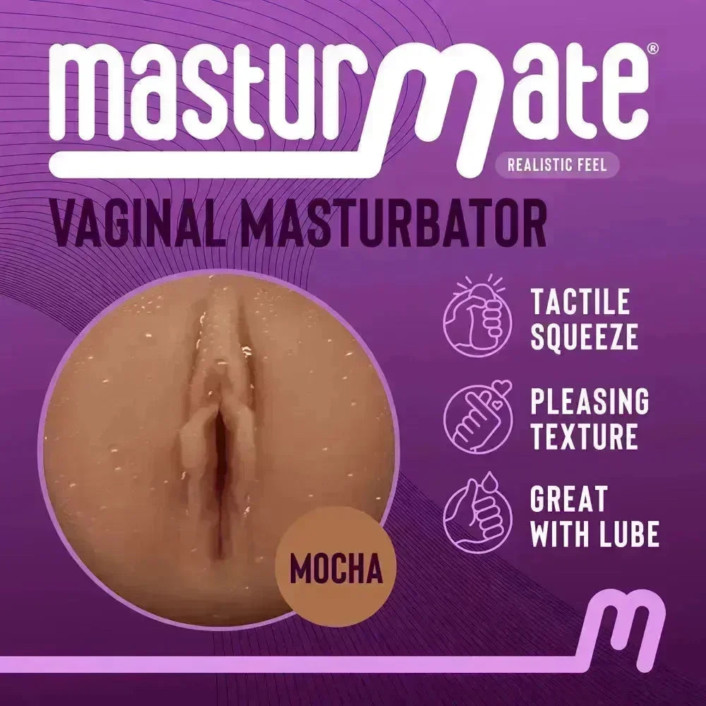 Masturmate - Vagina - Mocha - Vagina Stroker - Take A Peek