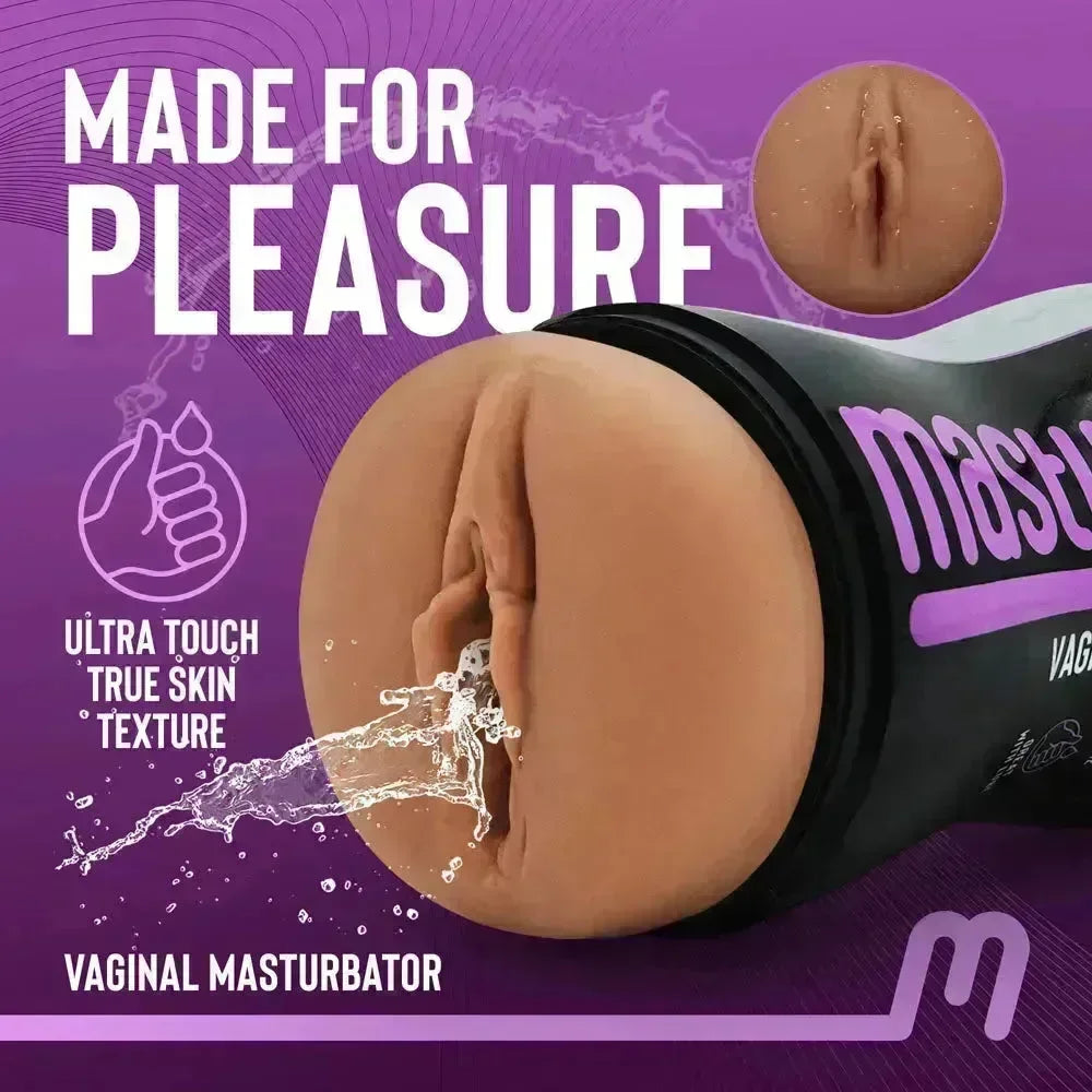 Masturmate - Vagina - Mocha - Vagina Stroker - Take A Peek