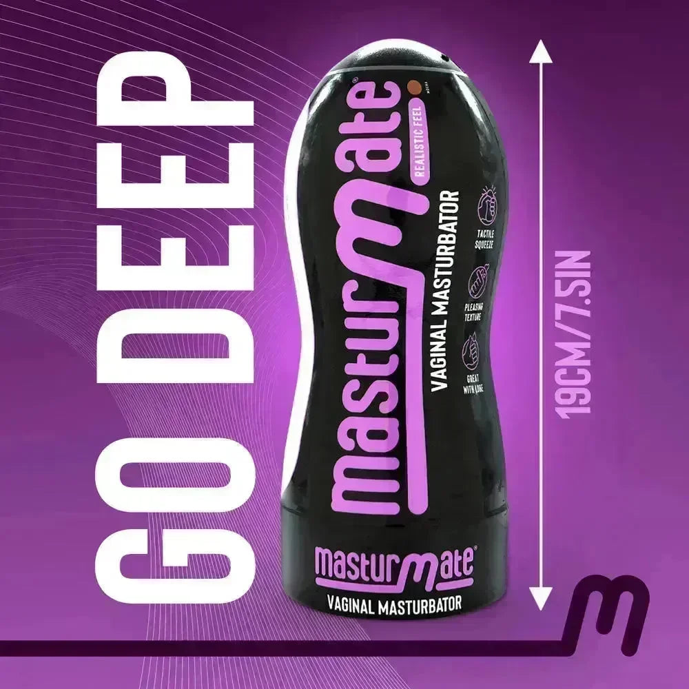 Masturmate - Vagina - Mocha - Vagina Stroker - Take A Peek