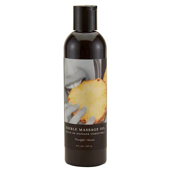 Edible Massage Oil Pineapple Flavoured 236ml - Take A Peek