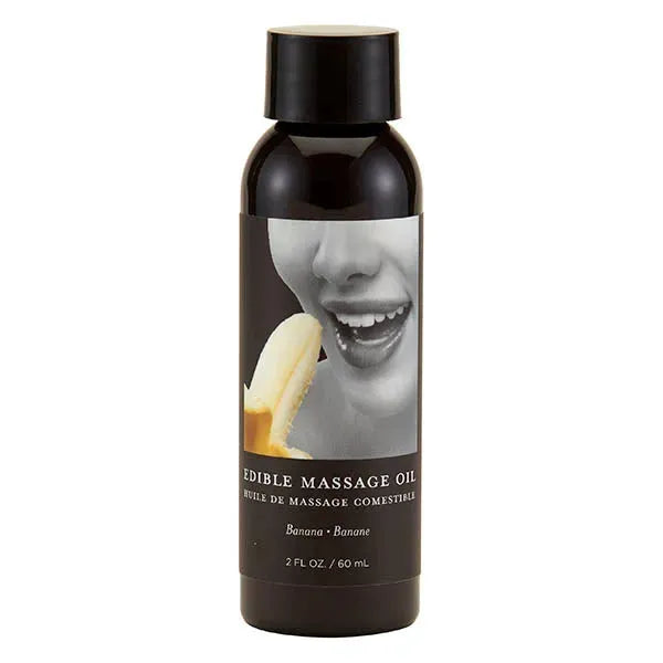 Edible Massage Oil Banana Flavoured 59ml - Take A Peek