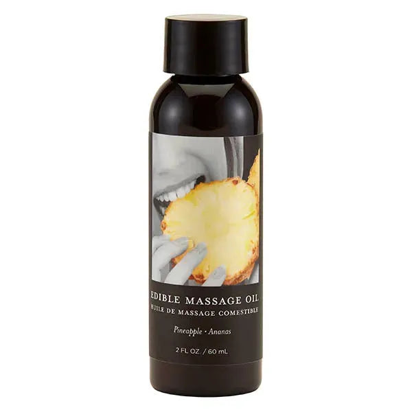 Edible Massage Oil Pineapple Flavoured 59ml - Take A Peek