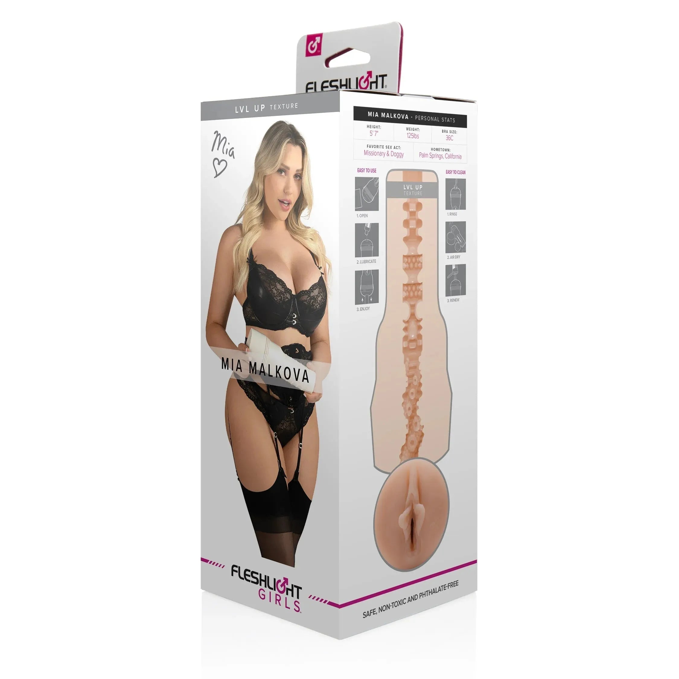 Fleshlight Girls Mia Malkova - Lvl Up - Take A Peek