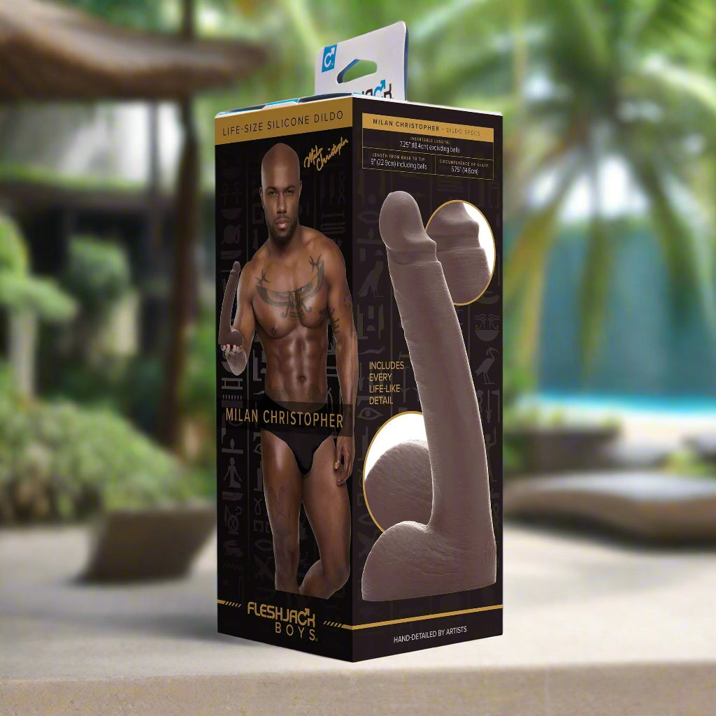 milan christopher sex toy Milan Christopher Fleshjack Dildo – Priape