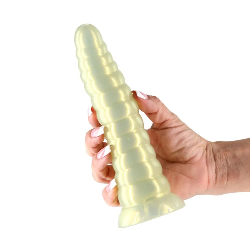 Fantasia - Nymph - Amber - Blue 18.9 cm Dildo - Take A Peek