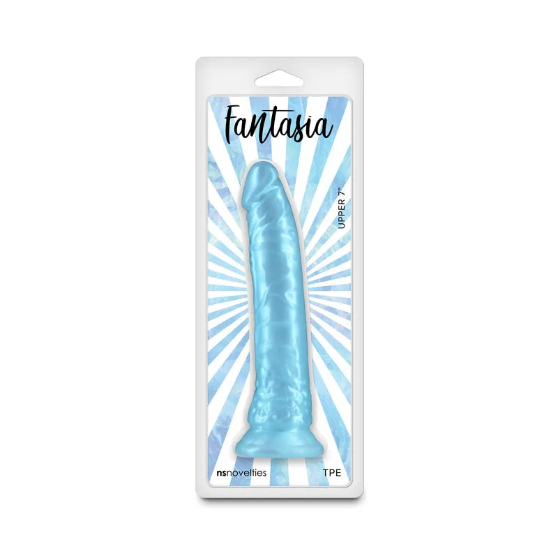 Fantasia - Upper 7'' - Turquoise - Pearlescent 20.5 cm Dildo - Take A Peek