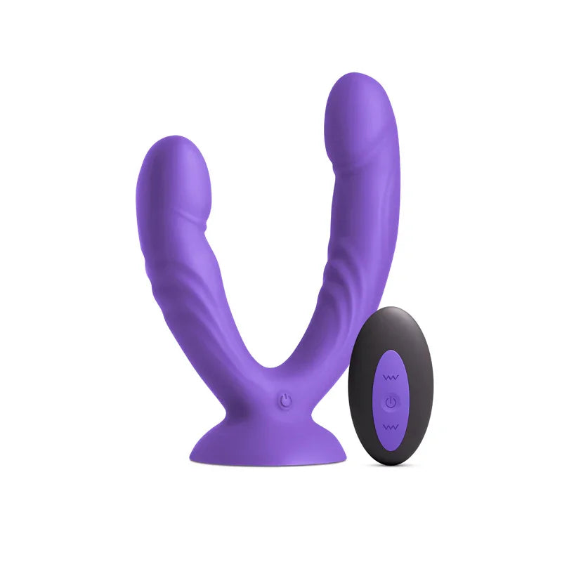 INYA Duet - - USB Rechargeable Vibrating Double Dildo with Wireless Remote - Take A Peek