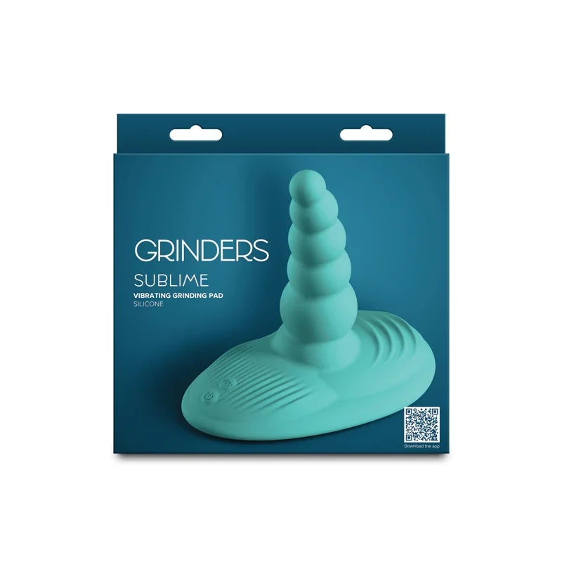 Grinders Sublime - Aqua - Aqua USB Rechargeable Vibrating Grinder Pad - Take A Peek
