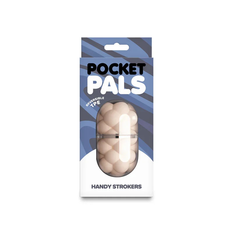 Pocket Pals Bubbles - Flesh - Flesh Mini Stroker
