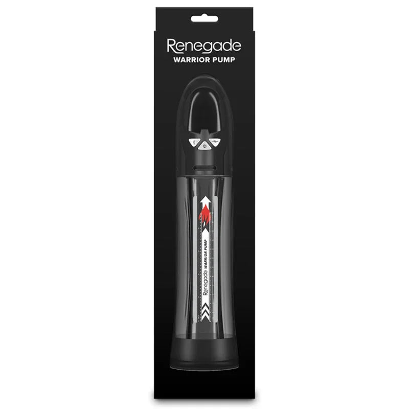 Renegade Warrior Pump - - /Clear Waterproof Automatic Penis Pump - Take A Peek