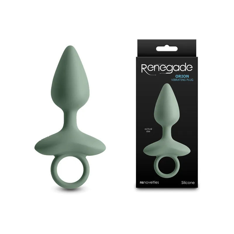 Renegade Orion - Sage - 13 cm USB Rechargeable Vibrating Butt Plug - Take A Peek