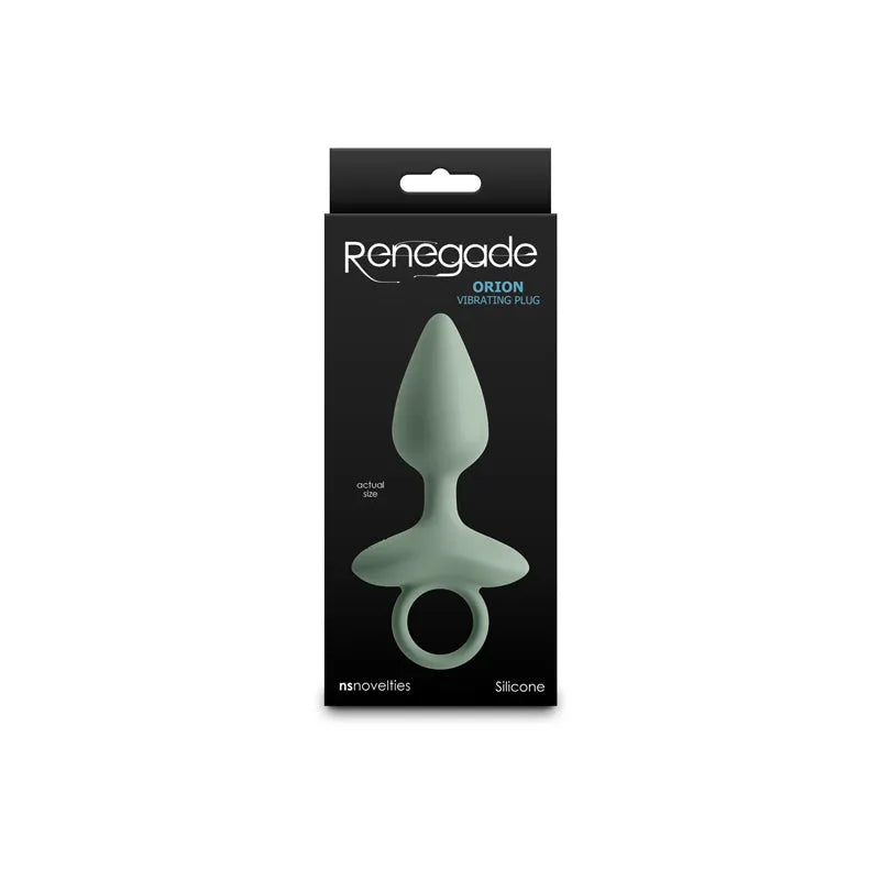 Renegade Orion - Sage - 13 cm USB Rechargeable Vibrating Butt Plug - Take A Peek
