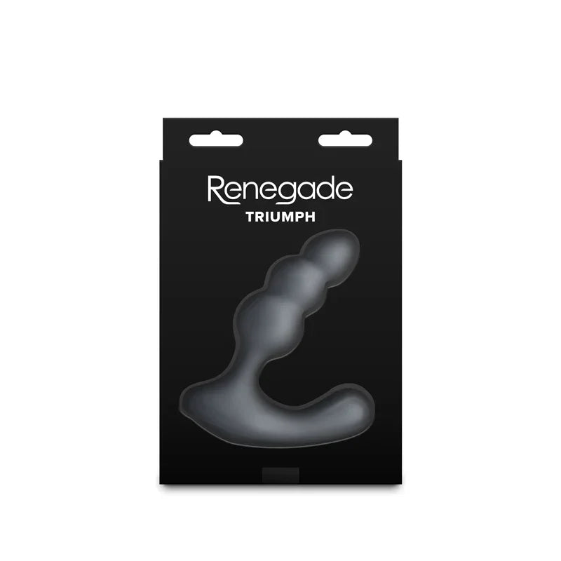 Renegade Thumper - Grey - Grey 13.1 cm USB Rechargeable Prostate Massager