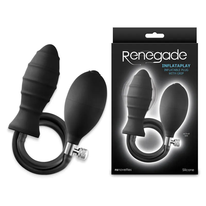 Renegade InflataPlay - - 10.5 cm Inflatable Butt Plug - Take A Peek