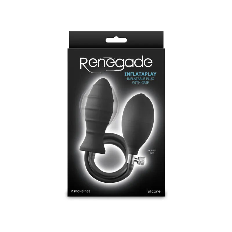 Renegade InflataPlay - - 10.5 cm Inflatable Butt Plug - Take A Peek