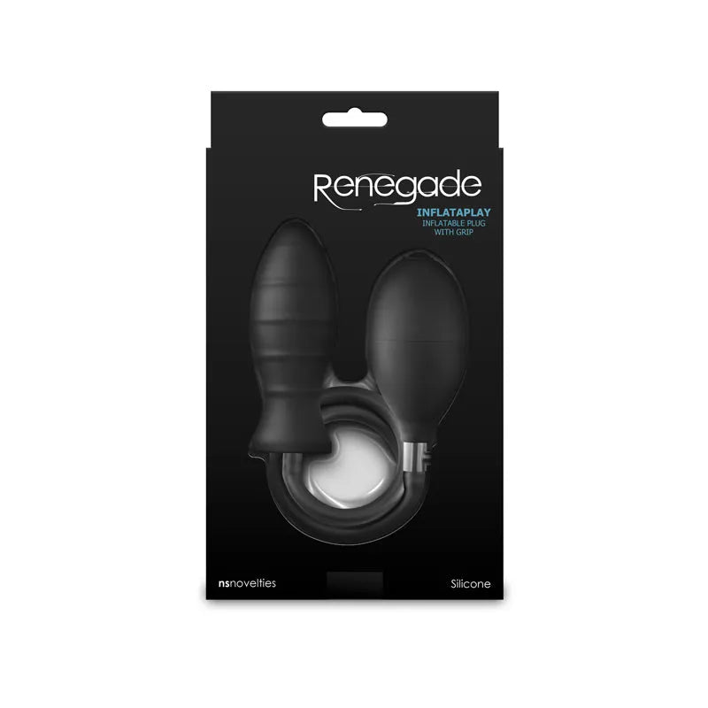 Renegade InflataPlay - - 10.5 cm Inflatable Butt Plug - Take A Peek