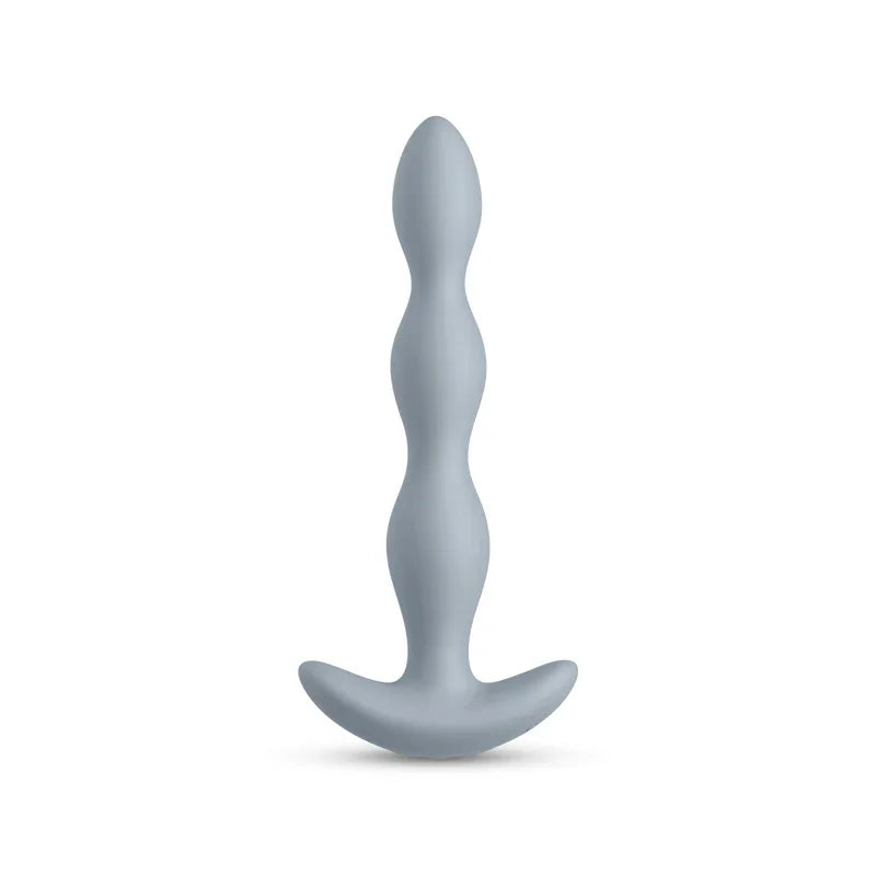 Renegade Vantage - Grey - Grey 20.6 cm USB Rechargeable Vibrating Anal Beads