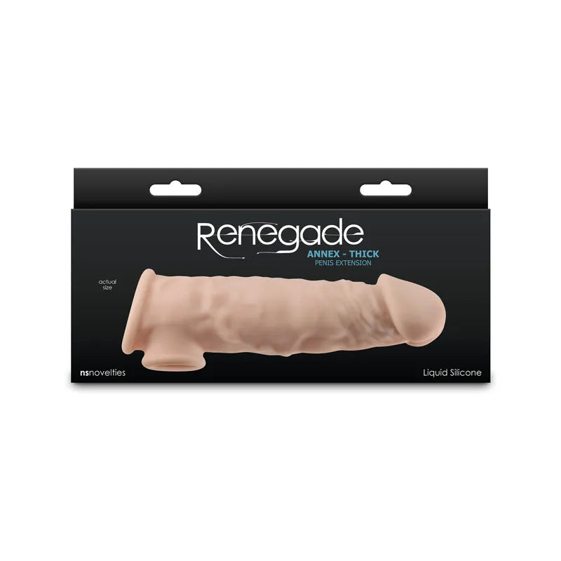 Renegade Annex - Thick - - 18.6 cm Penis Extender Sleeve - Take A Peek