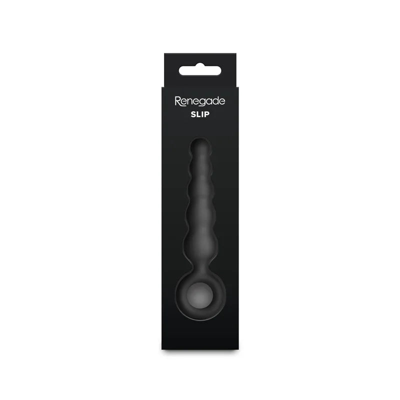 Renegade Slip - Black - Black 12.7 cm Anal Plug