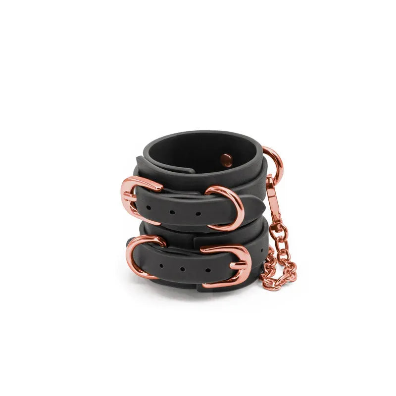 Bondage Couture Wrist Cuffs - - Take A Peek