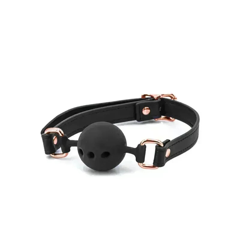 Bondage Couture Ball Gag - - Mouth Restraint - Take A Peek
