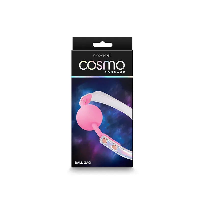 Cosmo Bondage Ball Gag - Rainbow - Take A Peek