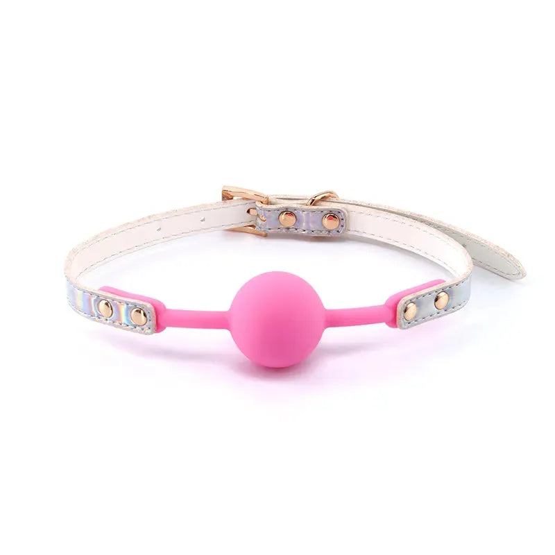 Cosmo Bondage Ball Gag - Rainbow - Take A Peek