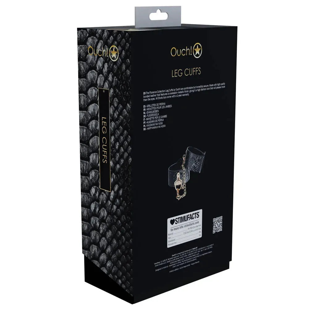 OUCH! Florence Collection - Leg Cuffs - Take A Peek