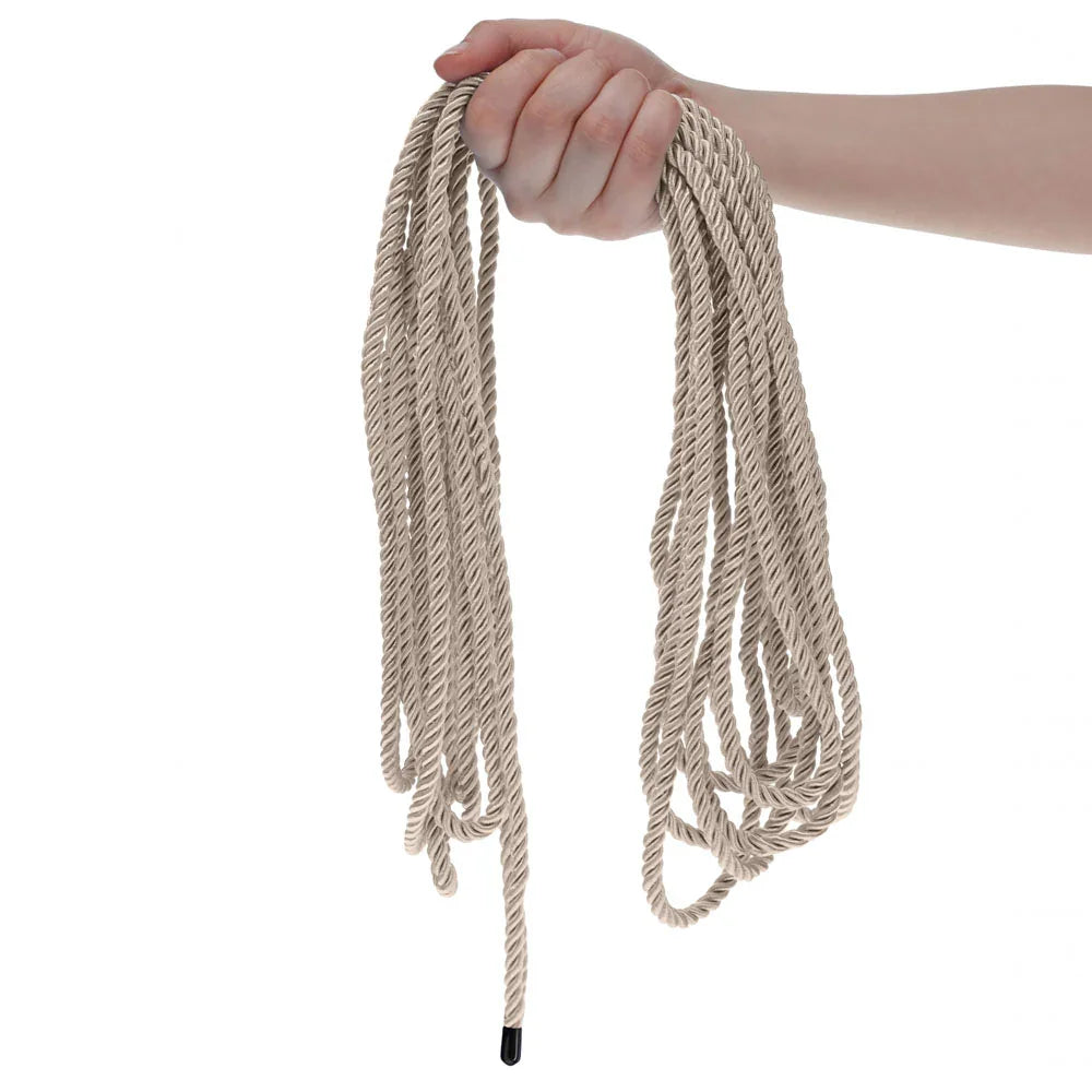 OUCH! Bondage Rope - 10 M - Gold - Gold Nylon Bondage Rope - 10 metre Length - Take A Peek