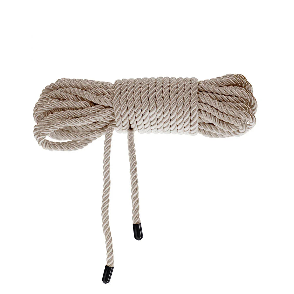 OUCH! Bondage Rope - 10 M - Gold - Gold Nylon Bondage Rope - 10 metre Length - Take A Peek