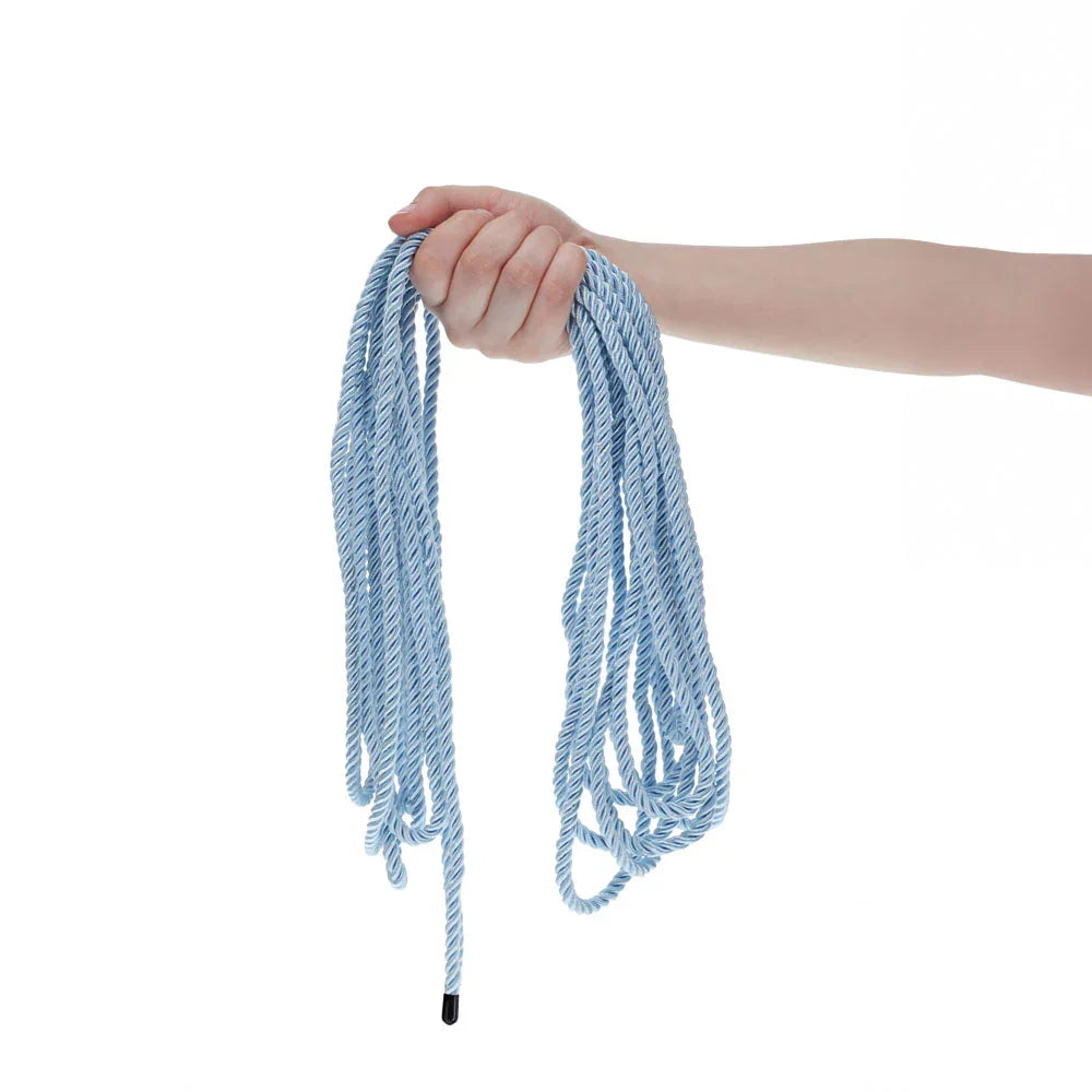 OUCH! Bondage Rope - 10 M - Powder - Powder Nylon Bondage Rope - 10 metre Length - Take A Peek