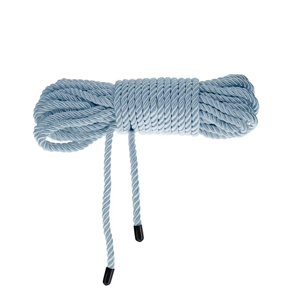 OUCH! Bondage Rope - 10 M - Powder - Powder Nylon Bondage Rope - 10 metre Length - Take A Peek