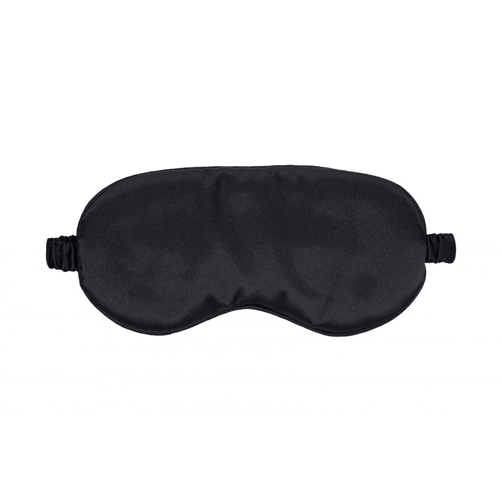 OUCH! Satin Mask - Black - Black Eye Mask