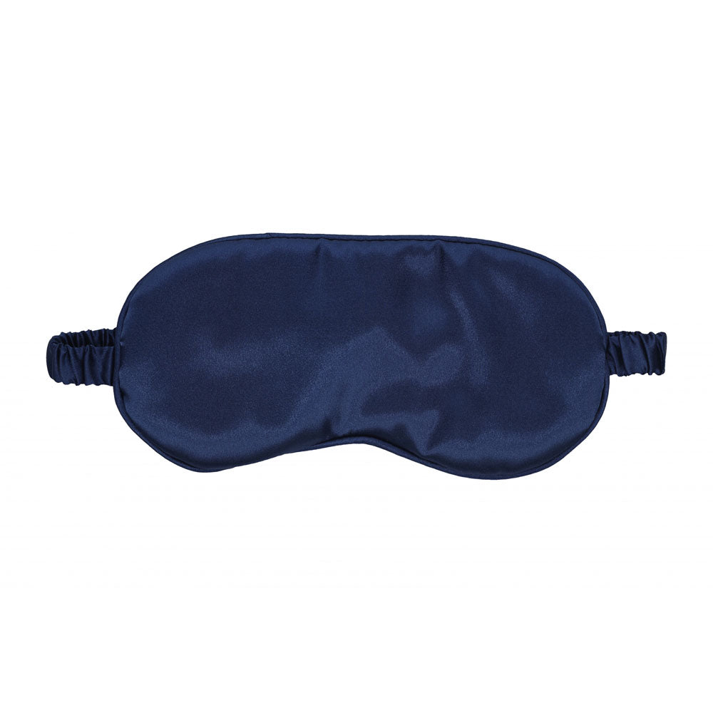 OUCH! Satin Mask - Navy - Navy Blue Eye Mask