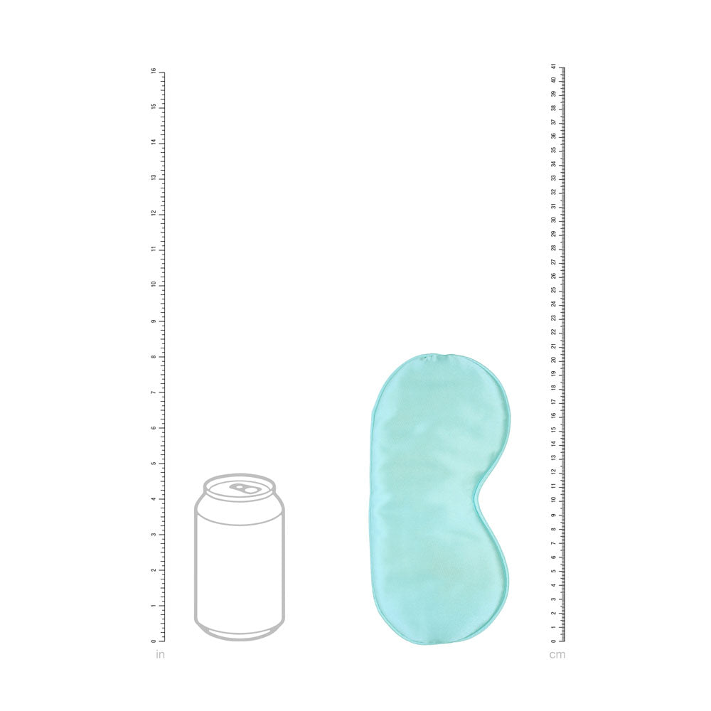 OUCH! Satin Mask - Powder Blue - Powder Blue Eye Mask