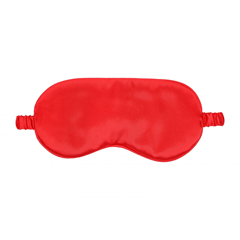 OUCH! Satin Mask - Red - Red Eye Mask