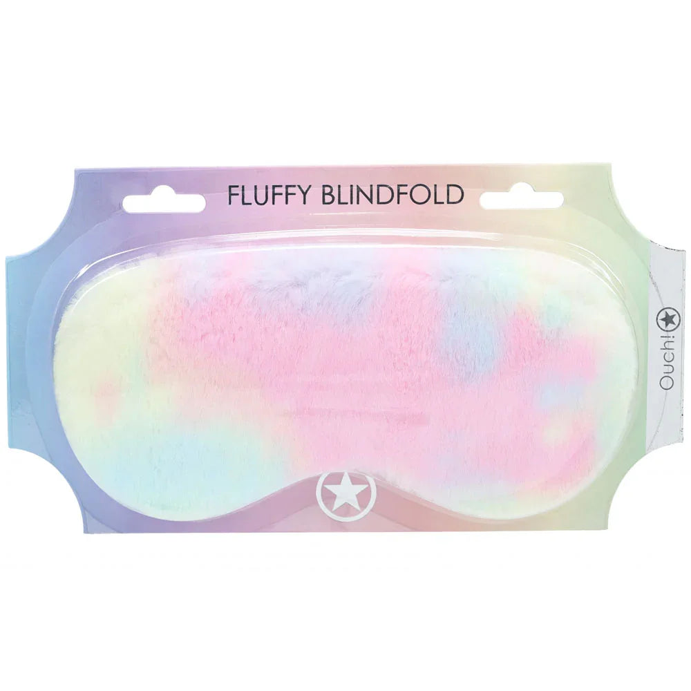 OUCH! Fluffy Mask - Multicolour 1 - Fluffy Eye Mask - Take A Peek