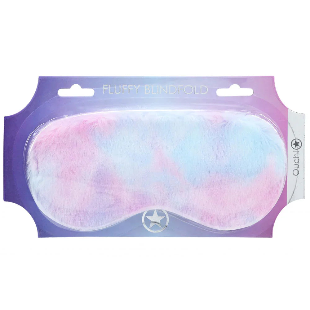 OUCH! Fluffy Mask - Multicolor 2 - Fluffy Eye Mask - Take A Peek