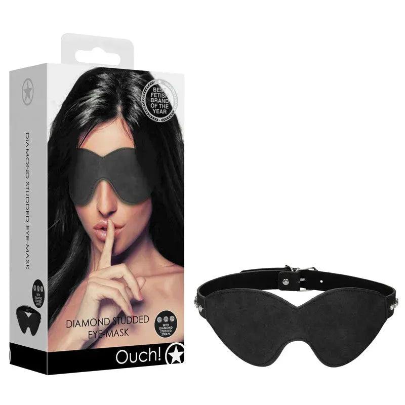 OUCH! Diamond Studded Eye-Mask - Take A Peek