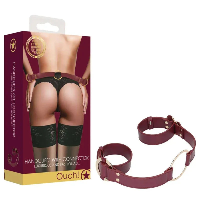 OUCH! Halo - Handcuff With Connector - Take A Peek