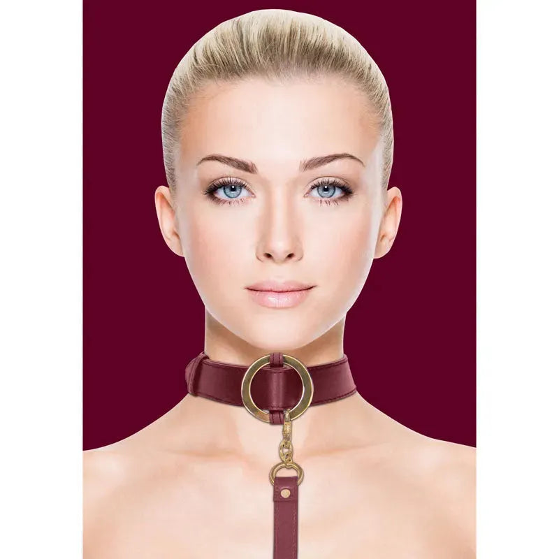 OUCH! Halo - Collar With Leash - Take A Peek