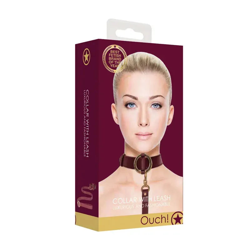OUCH! Halo - Collar With Leash - Take A Peek