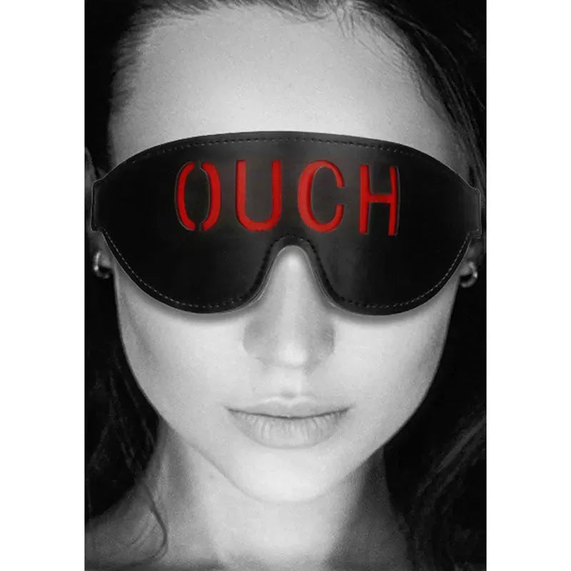 OUCH! & White Bonded Leather Eye-Mask ''Ouch'' - Take A Peek