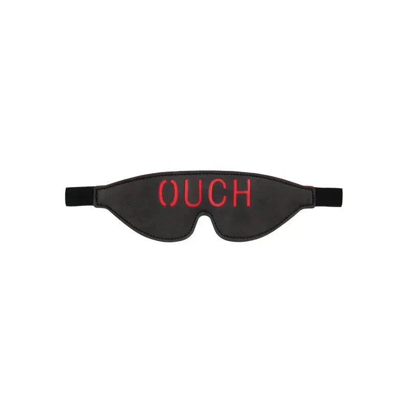 OUCH! & White Bonded Leather Eye-Mask ''Ouch'' - Take A Peek